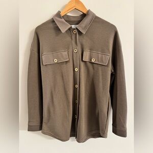 Waffle Knit Shacket